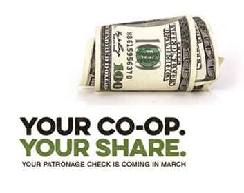 Record $6 Million Patronage to Customers