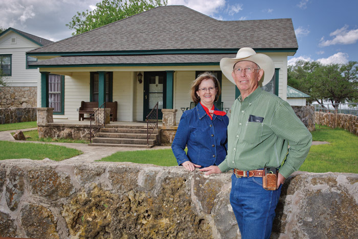 LaNita and Jule Richmond restored his childhood home, pictured here, which was built in 1915 from a Sears, Roebuck and Co. kit.